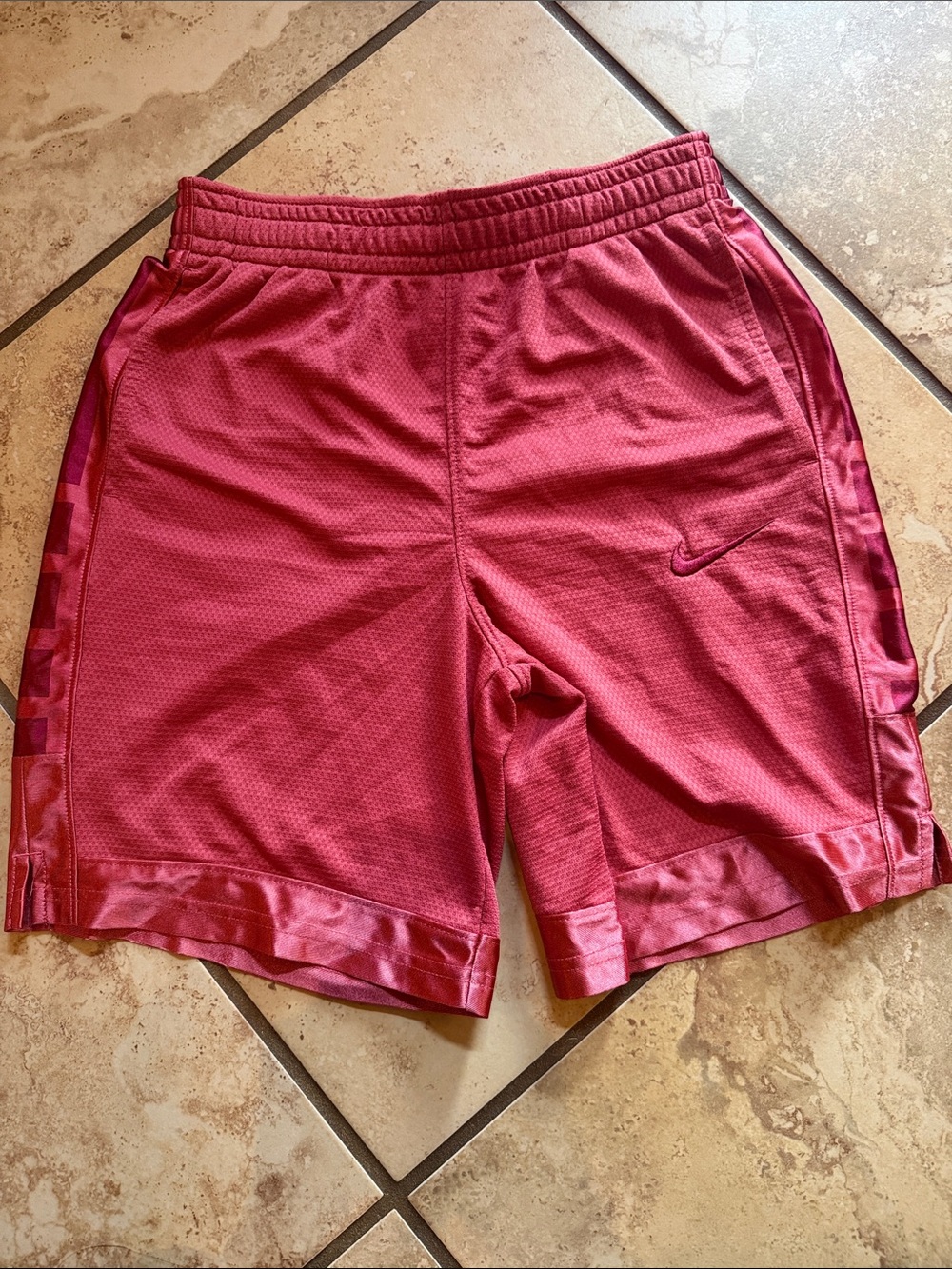 Nike Men's Red Athletic Shorts